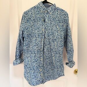 Crown & Ivy Dress Shirt Blue